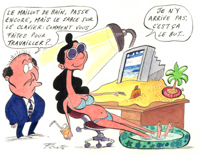 la reprise du travail après les vacances, renrée au boulot